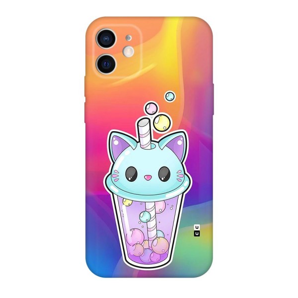 Cat Drink Back Case for iPhone 12 Pro